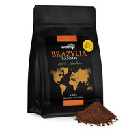 Mletá káva 100% Arabica Čerstvo pražená Brazília Santos Tommy Cafe 250g