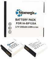 BATÉRIA BATÉRIA PRE SAMSUNG IA-BP125A 1250MAH 3,7V