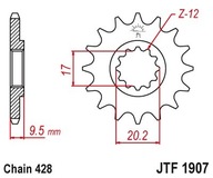 Predné ozubené koleso Jt 2084 14 Ktm Sx 85 04-18