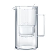 Sklenená filtračná kanvica Aquaphor Glass 2,5 l s vložkou Maxfor+ H, biela