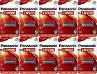 Mikro alkalická batéria Panasonic LRV08 1 ks x10