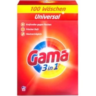 Gama Prací prášok 6kg 100 Washes Universal