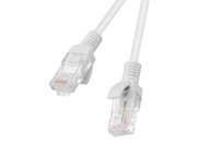 LANBERG RJ45 PATCH KÁBEL CAT.5E UTP KÁBEL 2M ŠEDÝ