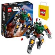 LEGO STAR WARS Mech 75369 Boba Fetta s blasterom + narodeninová taška