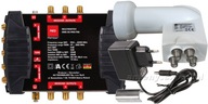 MULTISWITCH Opticum OMS 5/6 PRO-TRQ + konv. QUATTRO