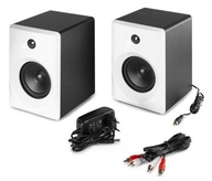 AKTÍVNE ŠTÚDIOVÉ MONITORY 60W 2 KS VONYX BIELY