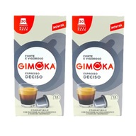 Kapsule pre Nespresso GIMOKA Deciso 2x 30 kusov