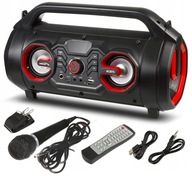 PRENOSNÝ REPRODUKTOR BOOMBOX BLUETOOTH KARAOKE RÁDIO