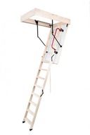 Podkrovný rebrík so zábradlím 120x60 OMAN TERMO PS