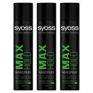 Lak na nechty Syoss Max Hold Strong Hold 300 ml 3 ks