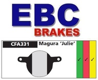 Cyklistické podložky EBC Magura Julie CFA331