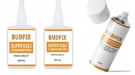 BUDFIX kyanoakrylátové lepidlo 50g + 20g + Aktivátor