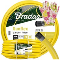 ZÁHRADNÁ HADICA 1/2 30M BRADAS SUNFLEX STRONG + ZÁHRADNÉ RUKAVICE ZDARMA