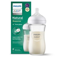 AVENT Responzívna fľaša z prírodného skla 240 ml