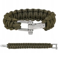 Survival náramok Texar Paracord Olive