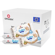 Opharm Baby Wipes Sweet Almond vlhčené obrúsky 4x64 ks