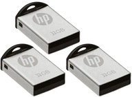 MALÝ flash disk 32GB HP METAL SHORT pre AUTORÁDIO