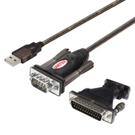 UNITEK ADAPTÉR KONV. USB 1XRS-232 DB9F/DB25M