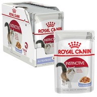 Inštinktívne vlhké krmivo v želé stimuluje chuť do jedla mačiek 12x85g Royal Canin