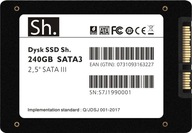 SSD Sh. 240 GB SATA3 2,5