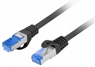 RJ45 LAN Ethernet kábel kat.6A SFTP LSZH 15m čierny