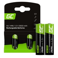 2x batérie dobíjacie batérie AA R3 2600mAh