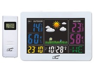 1 ks meteostanica LTC s farebným displejom STP07, BIELA.