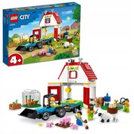 LEGO CITY STODOLA A FARMÁRSKE ZVIERATÁ