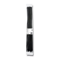 Qoltec Sťahovací pásik 4,8 x 500 mm Nylon UV Black