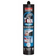 Bezfarebné T-Rex montážne lepidlo 310ml Soudal