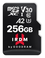 Pamäťová karta GOODRAM IRDM 256GB U3 A2 + adaptér