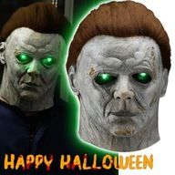 MASKA MICHAEL MYERS, HALLOWEENOVÁ MASKA PRE DOSPELÝCH, LED SVETLO