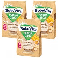 Bobovita Mlieko ovsené vločky ryža mango 3x210g