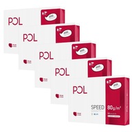 Polspeed Ksero papier A4 80g Biely 500 listov 5 ks