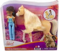 BÁBIKA MUSTANG SPIRIT OF FREEDOM 20 cm Kôň PRU + CHICA LINDA White Spirit Horse