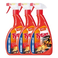 TYTAN GRILL KRBOVÉ ČISTENIE SKLA 3 X 500 ML