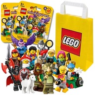 2 x LEGO minifigúrky Box série 25 minifigúrok + malá taška LEGO VP