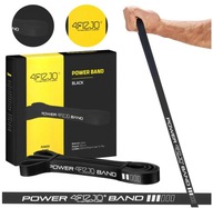 Posilňovač POWER BAND 4FIZJO 12-17kg Crossfit – Posilňovacie gumy ČIERNA!!