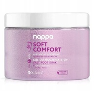 Silcare Nappa Soft Comfort zmäkčujúca a upokojujúca soľ na nohy Levanduľa 600 g