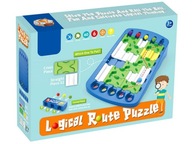 VZDELÁVACIE Logická hra Puzzle + dráha