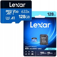 PAMÄŤOVÁ KARTA Lexar 128GB microSDXC High-Performance 633x UHS-I s adaptérom