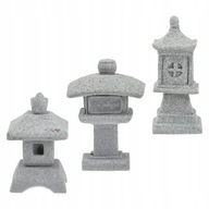 3ks Micro Landscape Ornaments Pagoda Sculpture