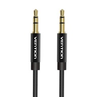 Vention BAGBD audio kábel 3,5 mm 0,5 m čierny kovový