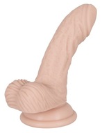 DILDO UMELÝ SILIKÓNOVÝ PENIS S ODSÁVANÍM 14,5 cm