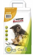 Super Benek Corn Cat Natural hrudkujúca kukuričná podstielka pre mačky, 7l