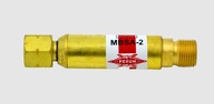 Minihoráková poistka pre acetylén MBSA-2 G3/8LH