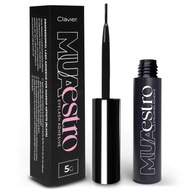 Clavier MUAestro Eyelash Clusters Lepidlo so štetcom 5 g - Čierna