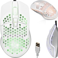 USB GAMING MOUSE ULTRA LIGHT 6400 DPI RGB LED