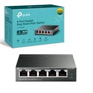 Switch TP-LINK TL-SG105PE 4-portový switch