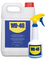 WD-40 MULTIFUNKČNÝ PRÍPRAVOK 5L + ROZPRAŠOVAČ 500ml